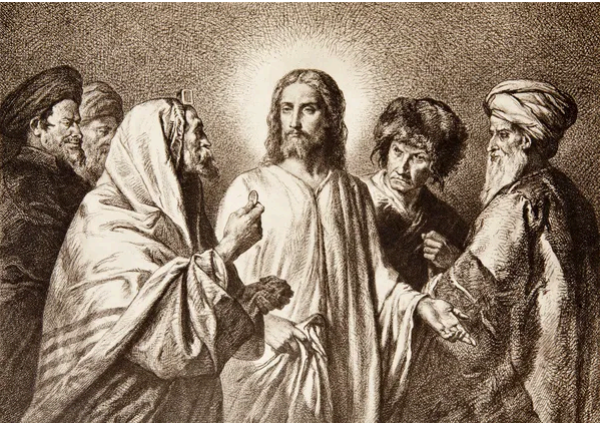 Cristo entre os fariseus