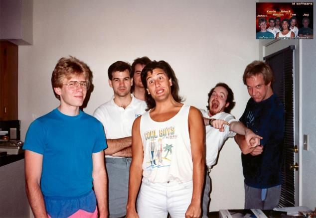Desenvolvedores de Doom em 1993
